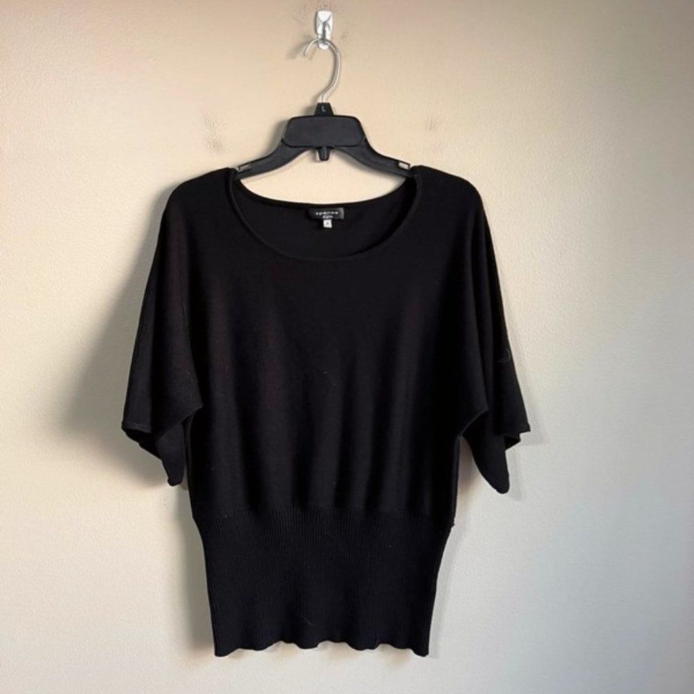 Spense knits medium black top